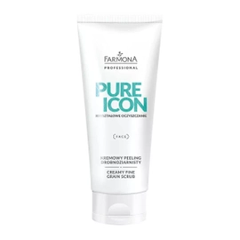 Kremowy peeling drobnoziarnisty do twarzy - Farmona - Pure Icon - 200 ml