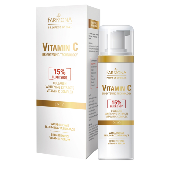 Witaminowe serum rozjaśniające - Farmona Vitamin C - 50 ml