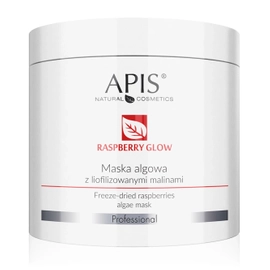 Maska algowa z liofilizowanymi malinami Apis Raspberry Glow 200 g