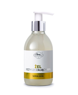 Oczyszczający żel z kwasem glikolowym 10% Jadwiga 250 ml