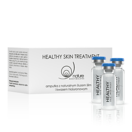Ampułka z naturalnym śluzem ślimaka i kwasem hialuronowym - Nature Biostimulates - HEALTHY SKIN TREATMENT - 6 x 5 g