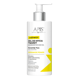 Odżywczy żel do mycia twarzy - Apis Ceramide Power - 300 ml