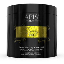 Wygładzający peeling do ciała, dłoni i stóp - Apis Sunny Rio - 700 g