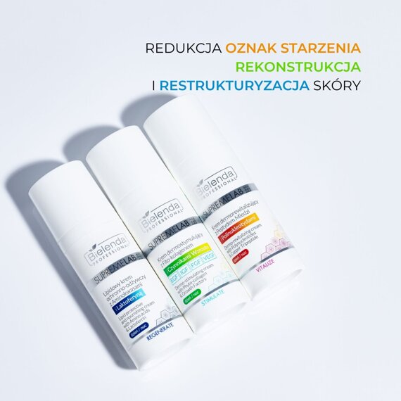 Krem dermorewitalizujący z Peptydem Miedzi i Polinukleotydami - Bielenda Supremelab Vitalize - 50 ml