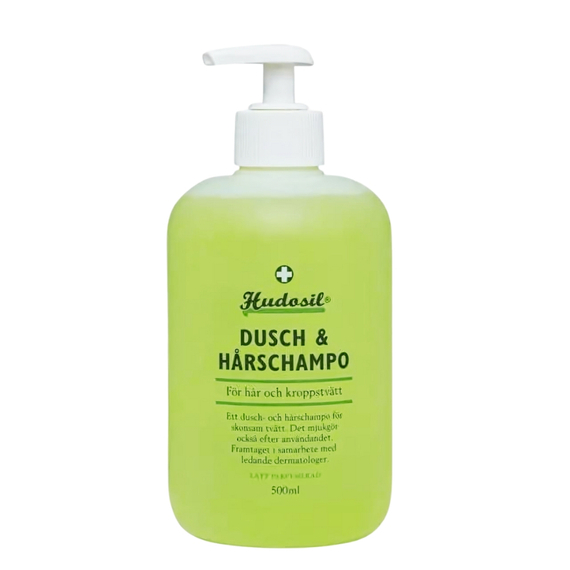 Żel pod prysznic i szampon - Hudosil - Dusch & Harschampo - 500 ml