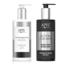 Zestaw męskich kosmetyków Apis: krem do twarzy i ciała + żel oczyszczający